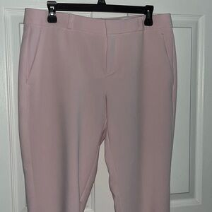 Banana republic baby pink trousers